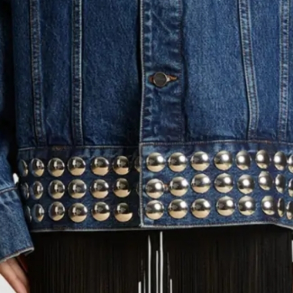 Khaite Grizzo Denim Jacket